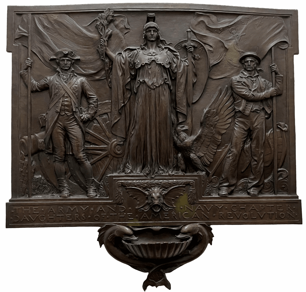 Bronze Bas-Relief Fountain