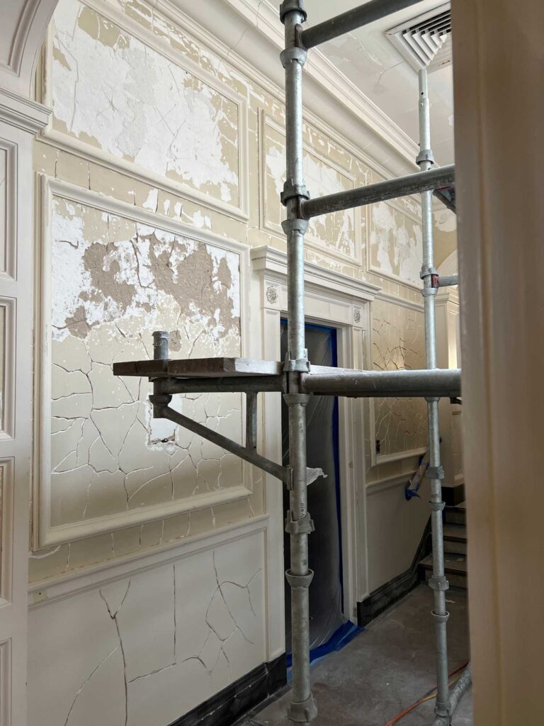 Plaster Repairs Before