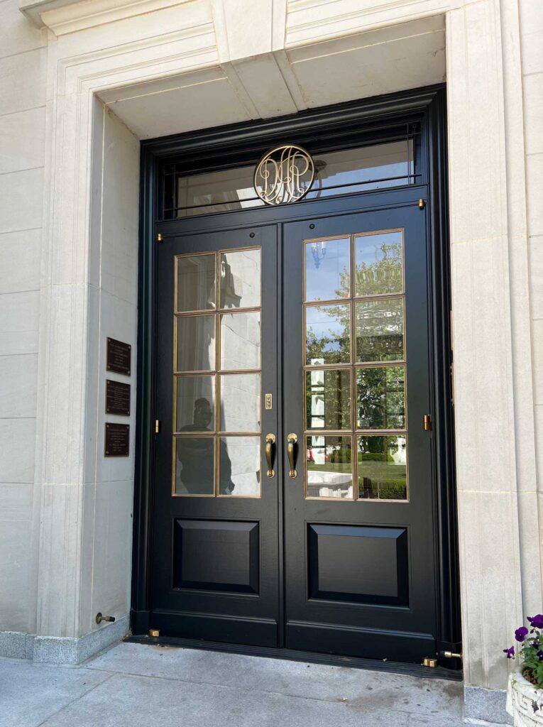 Restored doors